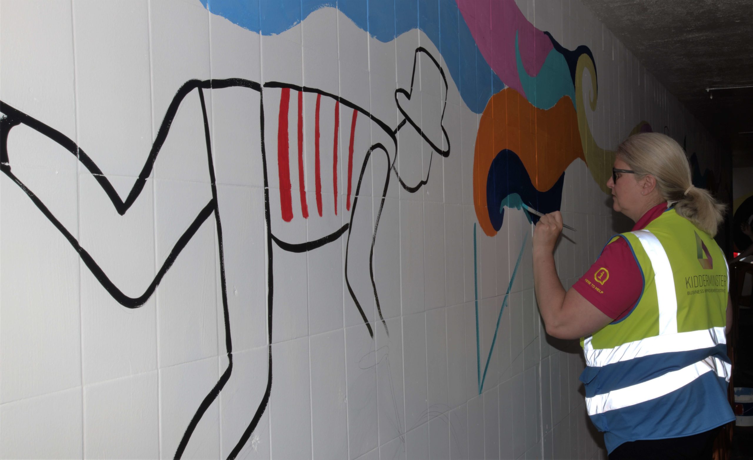Vibrant New Mural Transforms the Horsefair Underpass